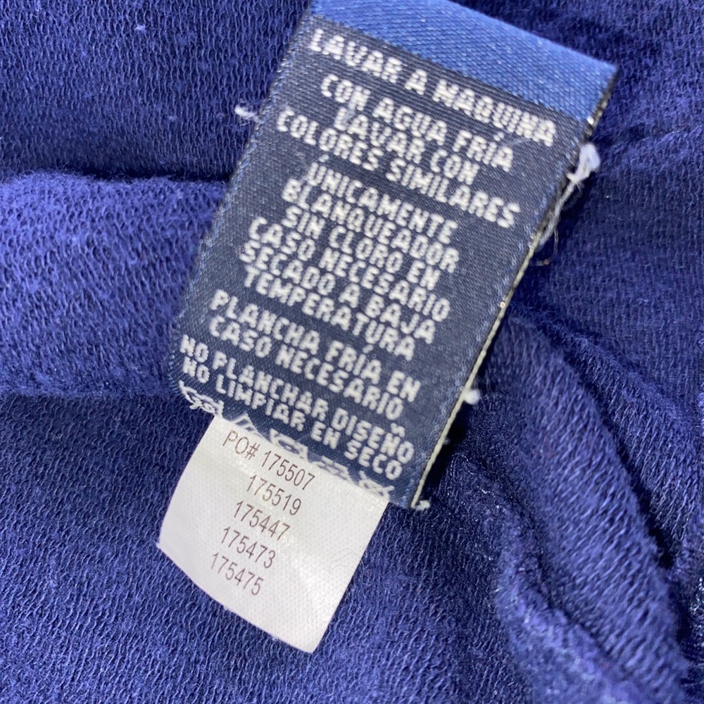 Y2K Polo Ralph Lauren Full Zip
Hoodie Sweatshirt Blue Flag
Polo Jeans Co - Picture 12 of 12